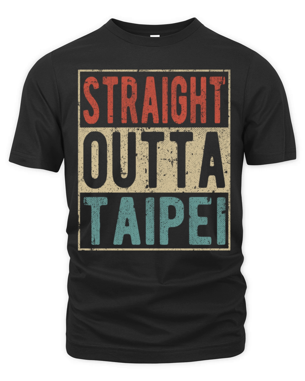 Straight outta Taipei Organic Unisex T-shirt