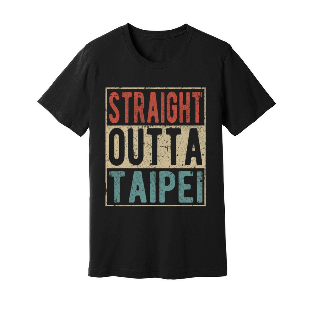 Straight outta Taipei Unisex Jersey Tee
