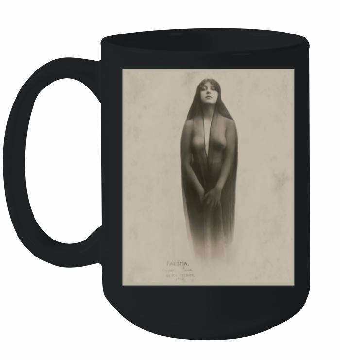 Kaloma Vintage Young Woman 2 Ceramic Mug