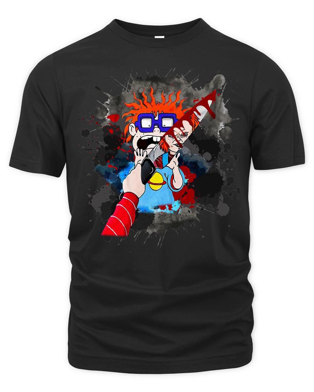 Chucky Horror Rugrats Halloween Trending Unisex T-Shirt Organic Unisex T-shirt