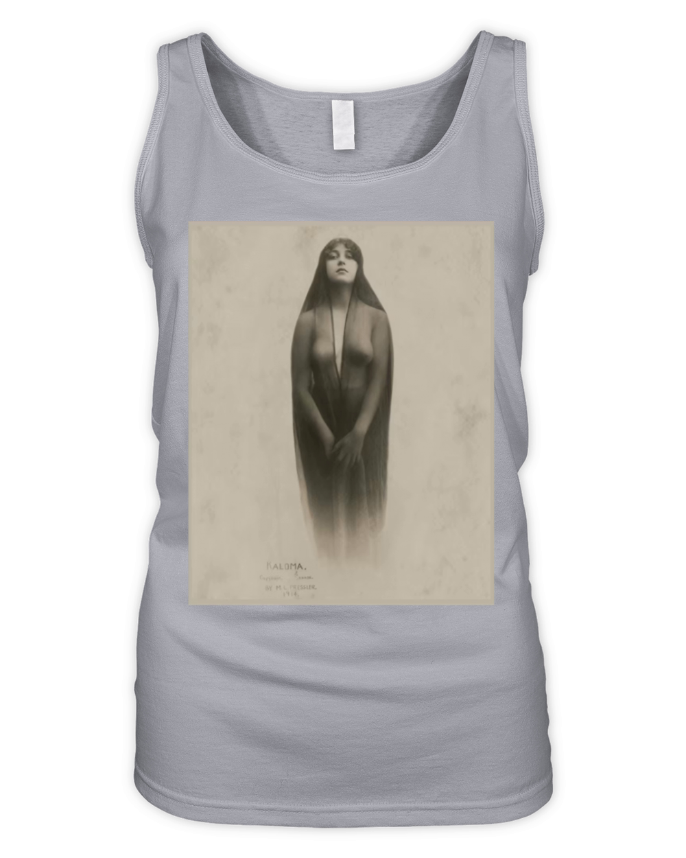 Kaloma Vintage Young Woman 2 Organic Women's Tank Top