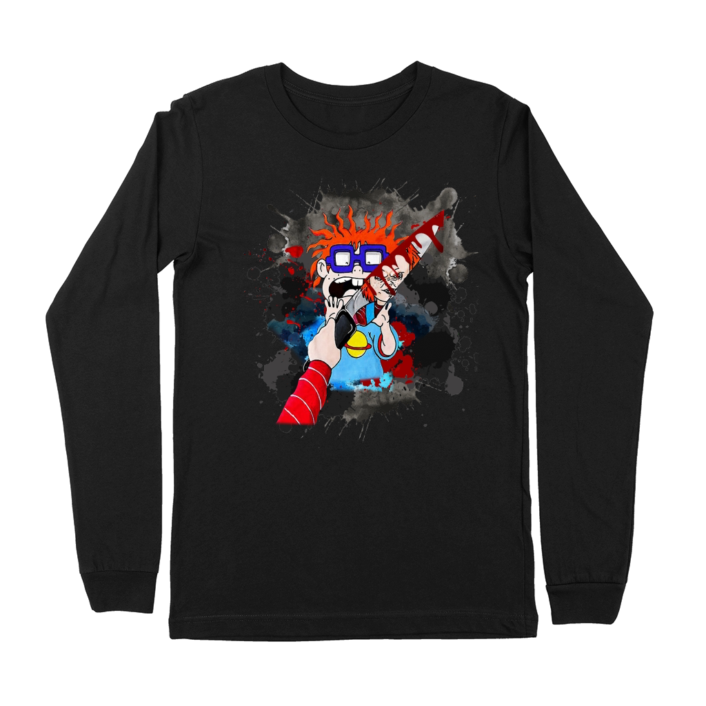 Chucky Horror Rugrats Halloween Trending Unisex T-Shirt Premium Long Sleeve