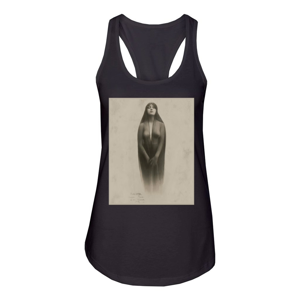 Kaloma Vintage Young Woman 2 Women's Racerback Tank