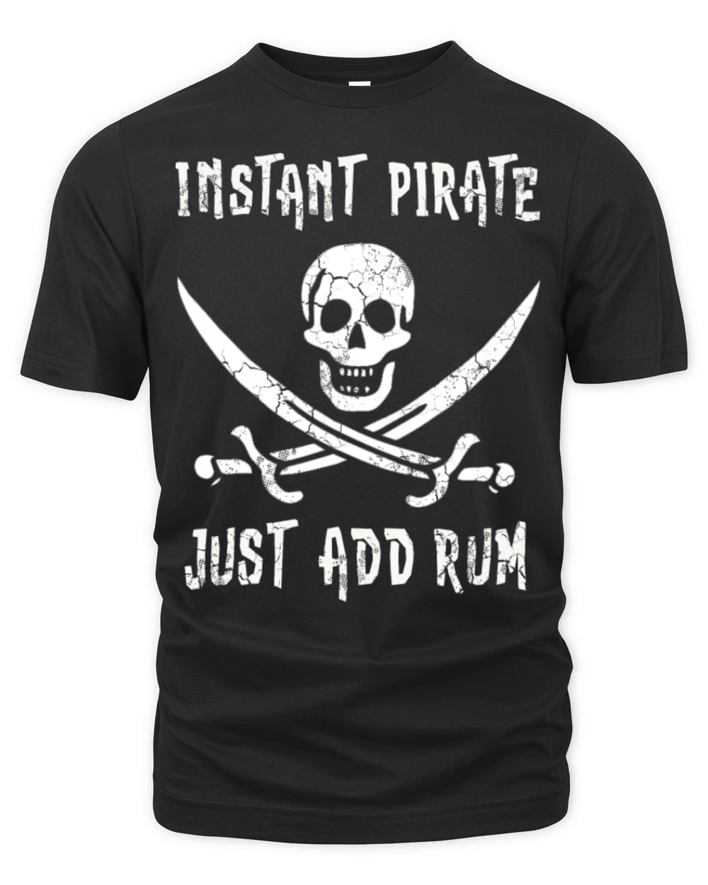 Instant Pirate Just Add Rum Organic Unisex T-shirt