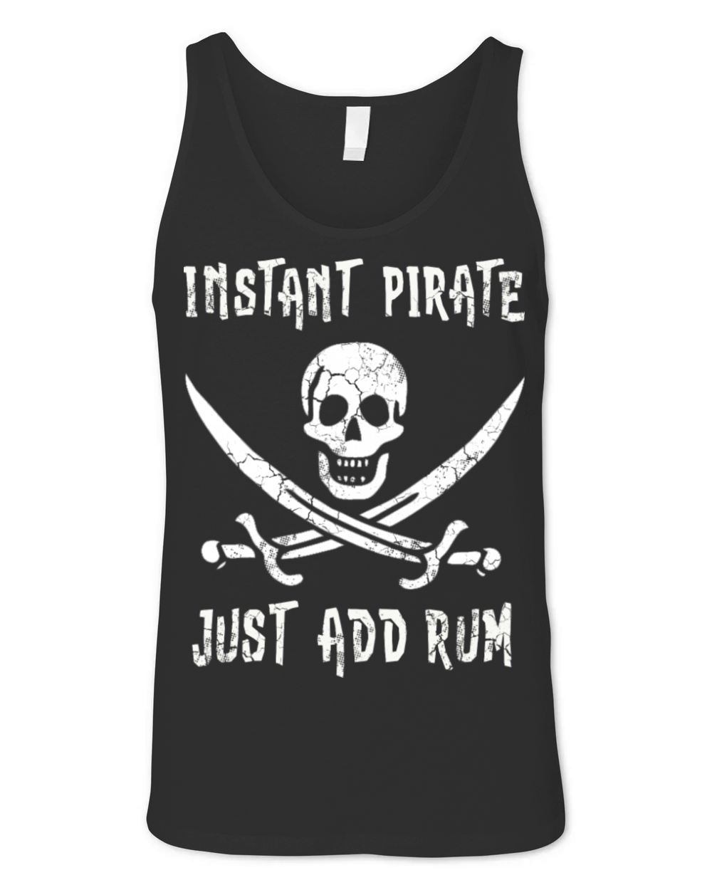 Instant Pirate Just Add Rum Unisex Jersey Tank