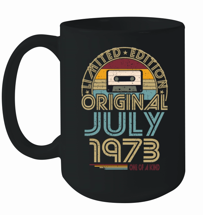 50th birthday july 1973 original 1973 Ceramic Mug