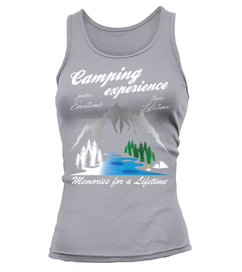 Camping Experience Camper Vintage Tank top Woman