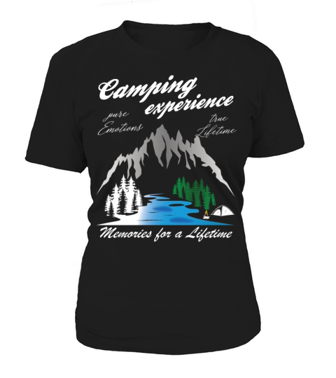 Camping Experience Camper Vintage Women's T-Shirt