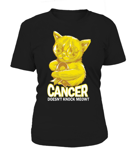 Cancer Doesnt Knock Bladder Cancer Women's T-Shirt