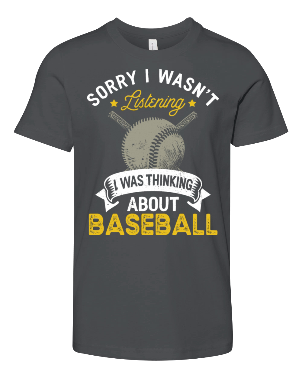 Sorry I Wasn t Listening I Was Thinking About Youth Unisex Jersey Tee