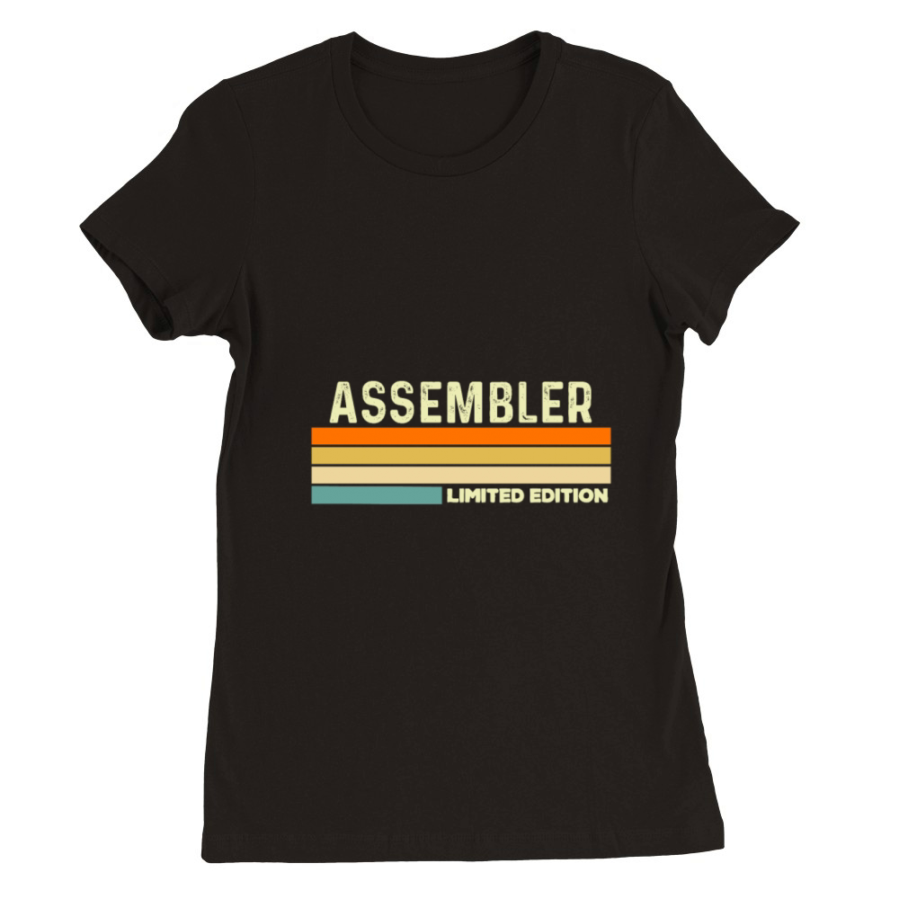 Assembler Limited edition Premium Womens Crewneck T-shirt