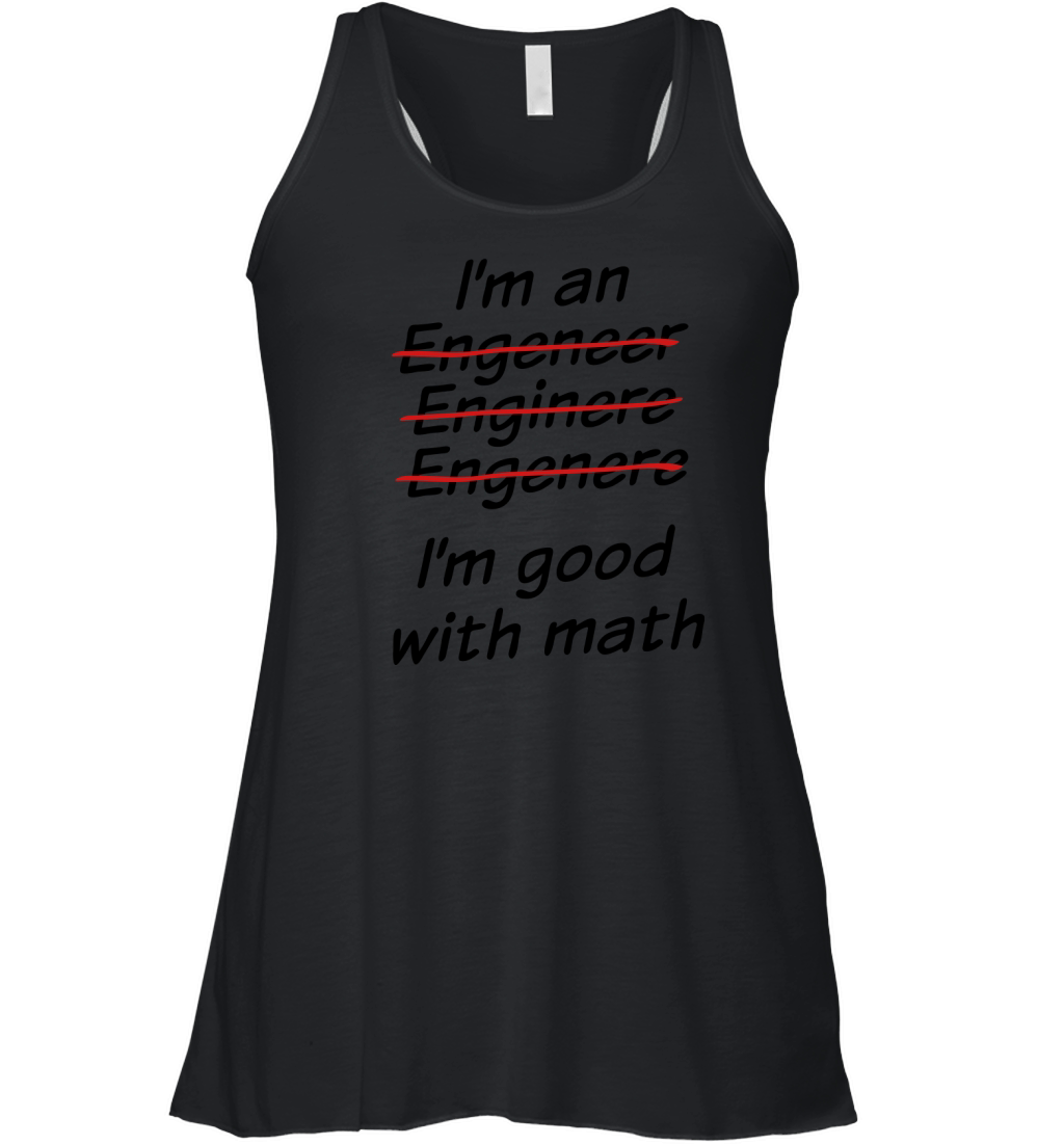 Im good with math Women's Flowy Tank Top