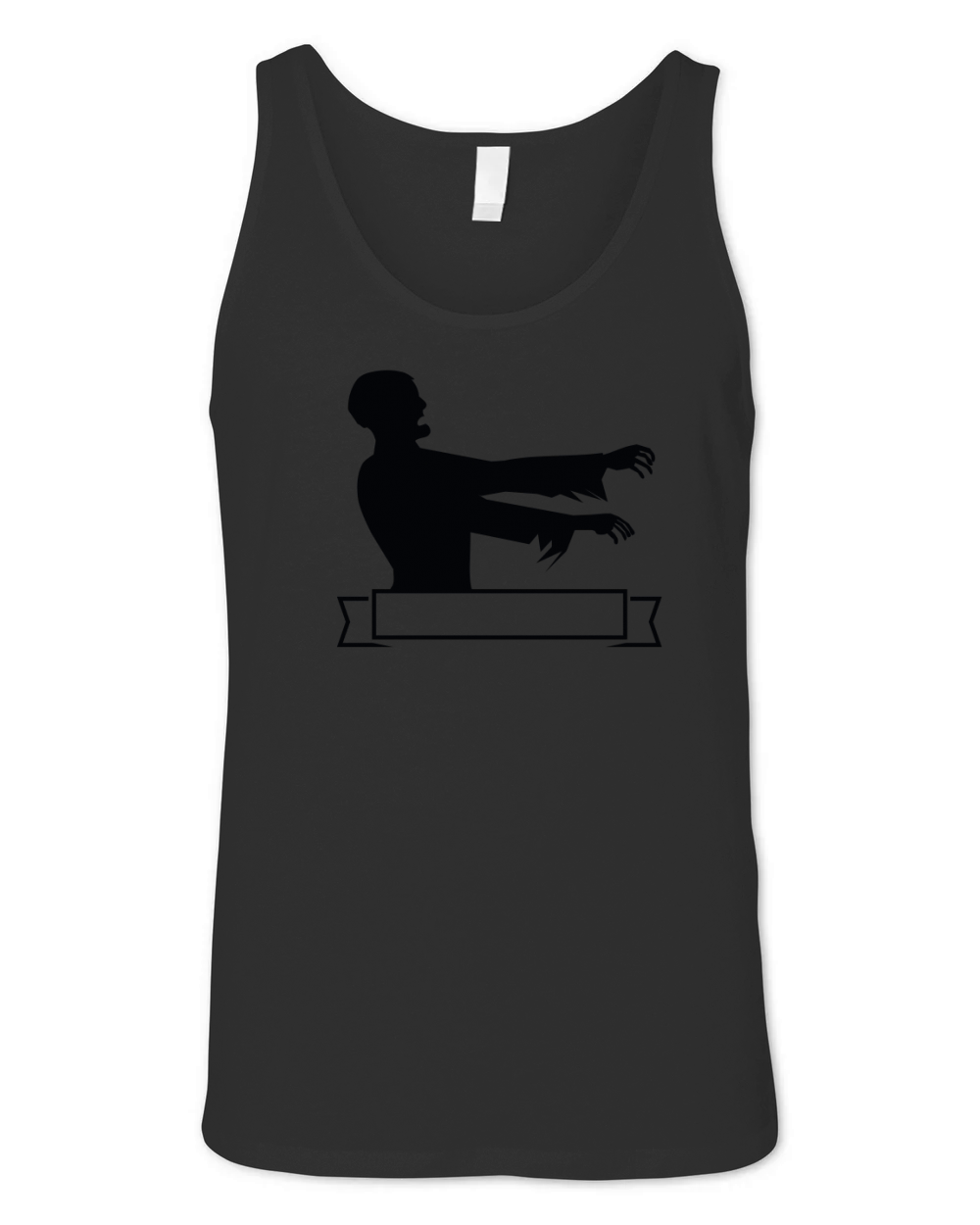 HALLOWEEN BADGE FRANK RUN Unisex Jersey Tank