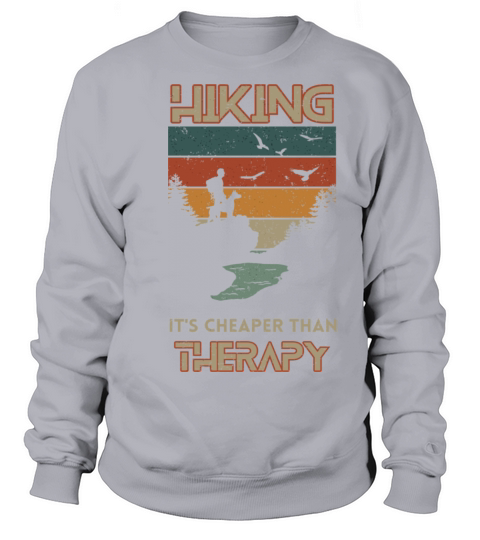 Hiking vintage retro Sweatshirt Unisex