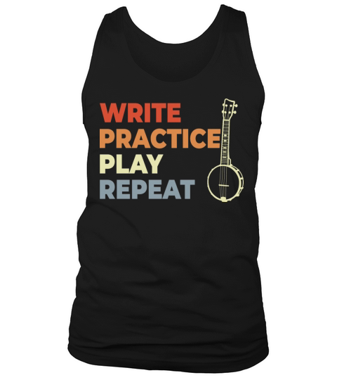 Vintage Banjo Motivation Tank Top Unisex
