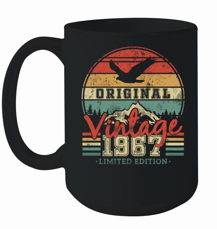 Vintage 1967 Birthday Gift Ceramic Mug