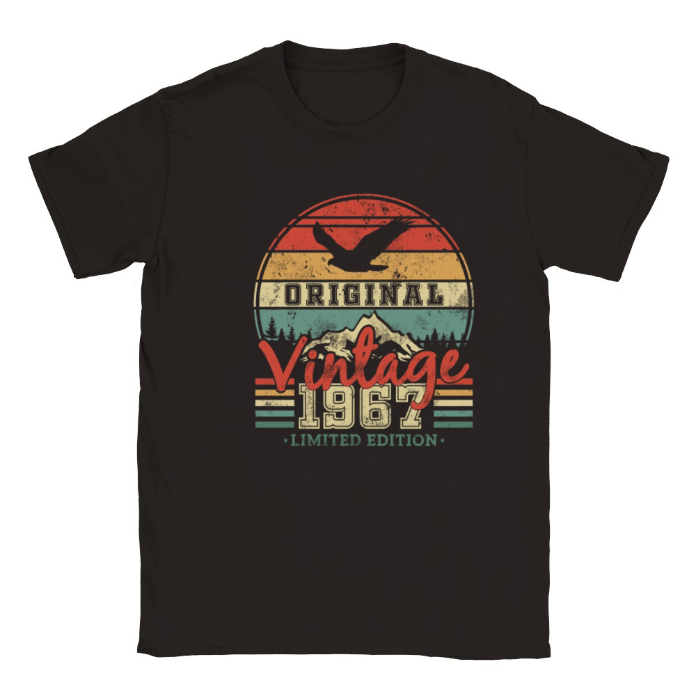 Vintage 1967 Birthday Gift Classic Kids Crewneck T-shirt