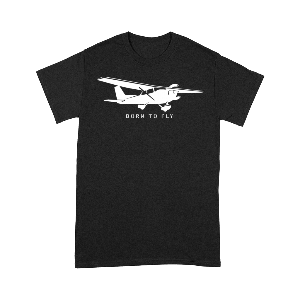 Airplane Born to Fly - Single Engine Prop C172 Comfort T-shirt