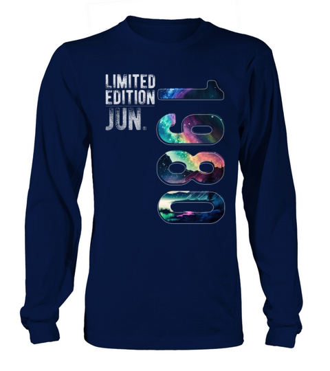 Limited Edition 1980 June Birthday Polar Lights Long sleeved Unisex