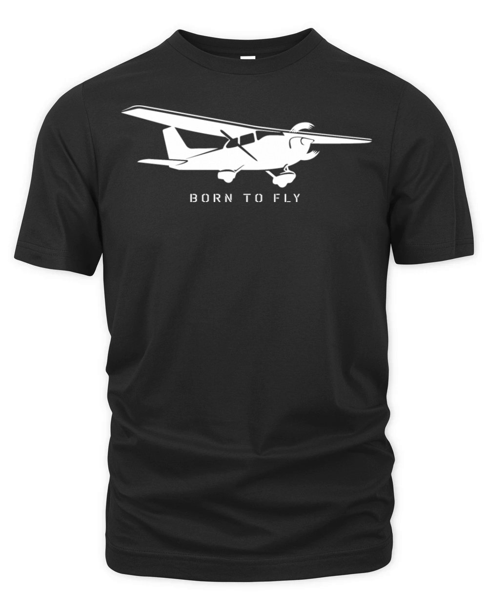 Airplane Born to Fly - Single Engine Prop C172 Organic Unisex T-shirt