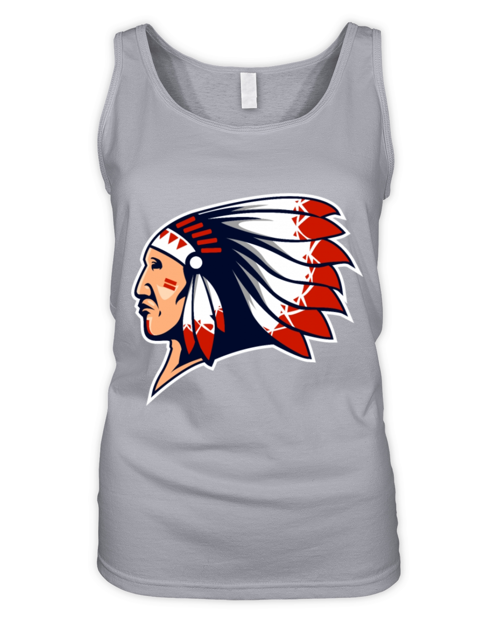 Apache sport clip-art Organic Women's Tank Top