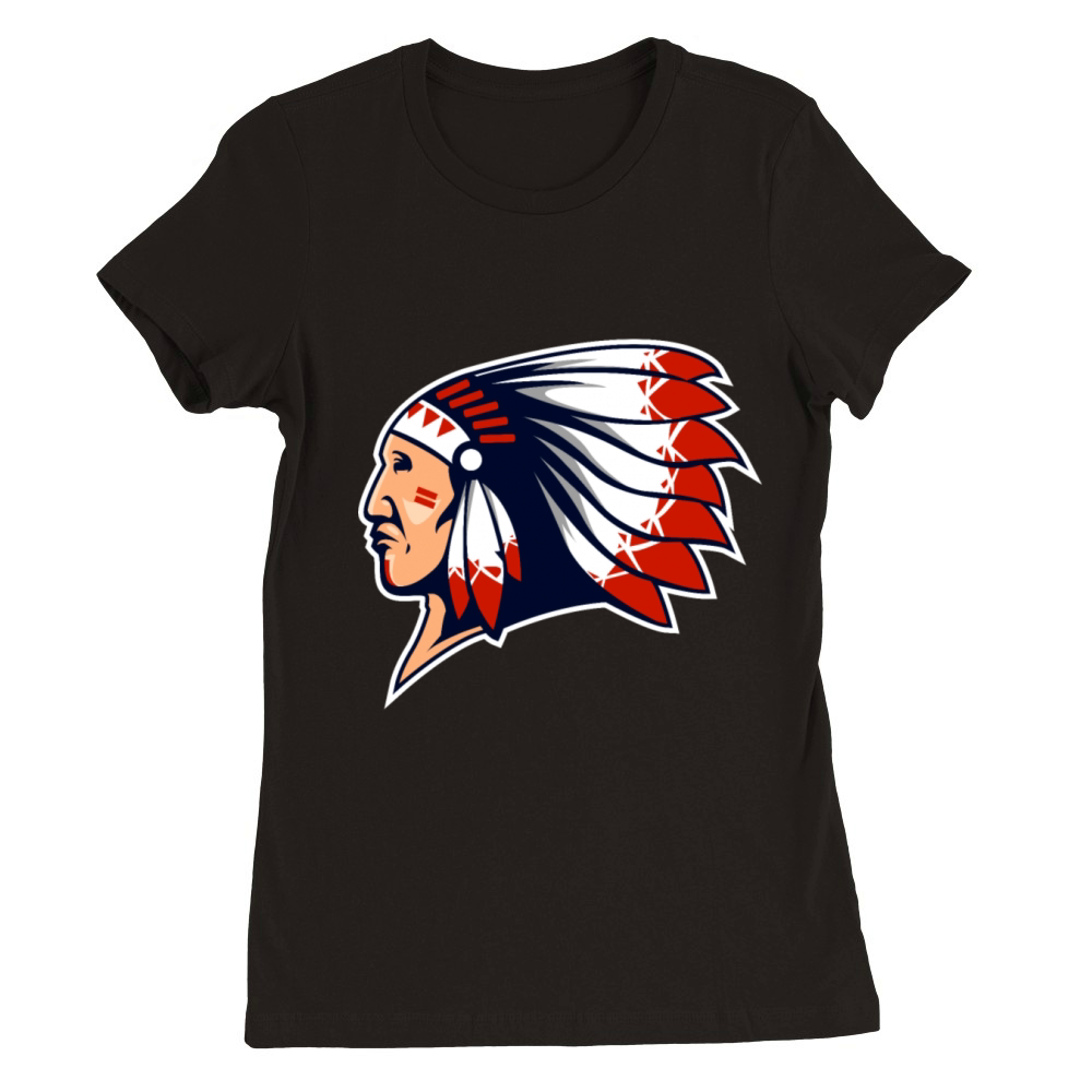 Apache sport clip-art Premium Womens Crewneck T-shirt