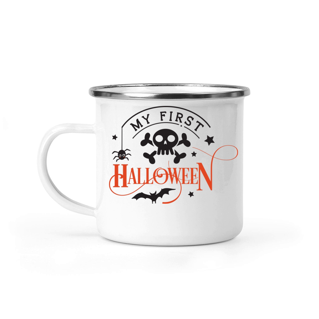My first Halloween Camping Mug