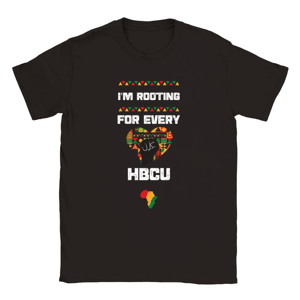Im Rooting For Every HBCU Classic Kids Crewneck T-shirt