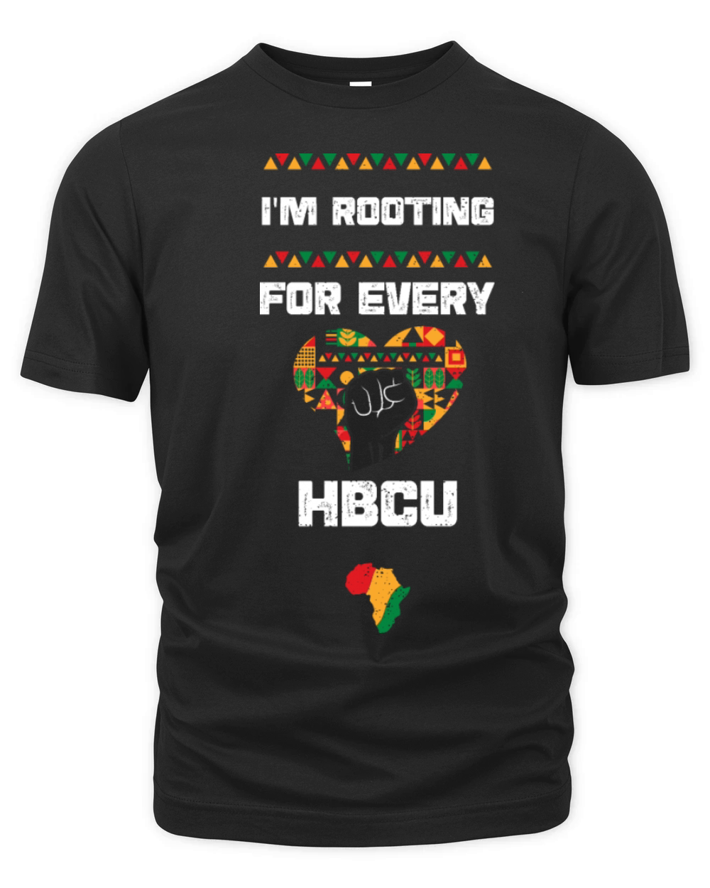 Im Rooting For Every HBCU Organic Unisex T-shirt