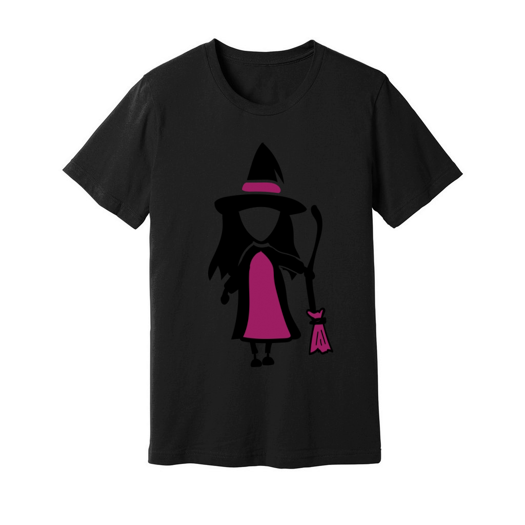 Halloween cute witches 7 Unisex Jersey Tee