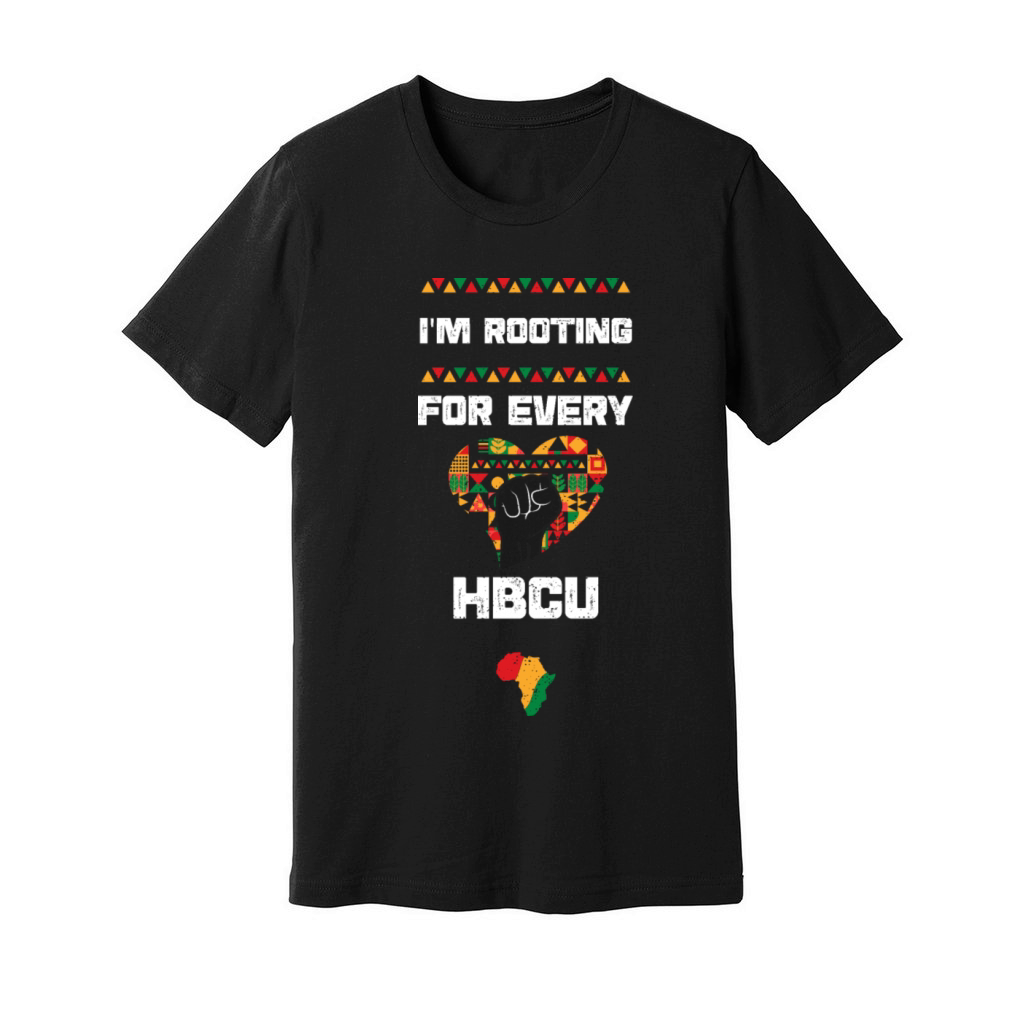 Im Rooting For Every HBCU Unisex Jersey Tee