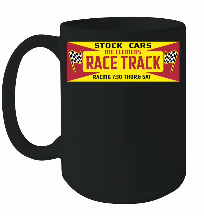 Mt Clemens Race Track Ceramic Mug