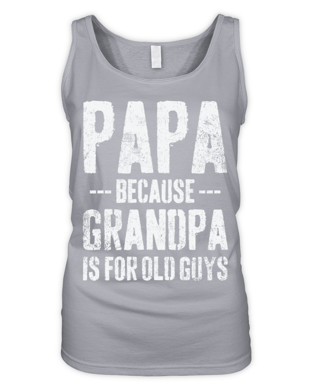 Papa Grandpa Grandfather Father s Day Vintage Organic Women's Tank Top