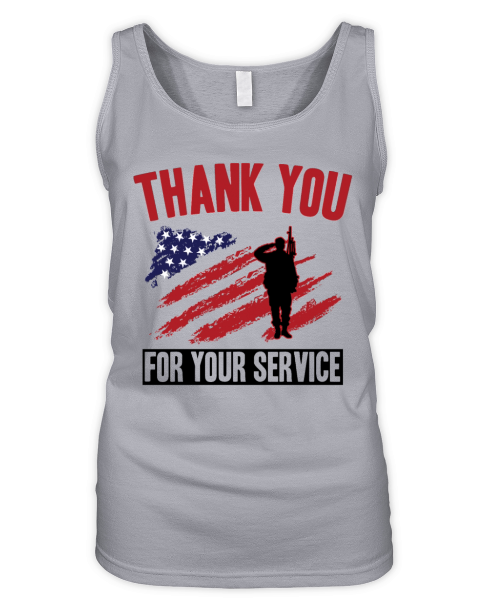 Veterans Day Thank You For Your Service Organic Women's Tank Top