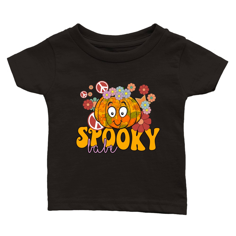 Cute Halloween Tee Spooky Babe Shirt Classic Baby Crewneck T-shirt