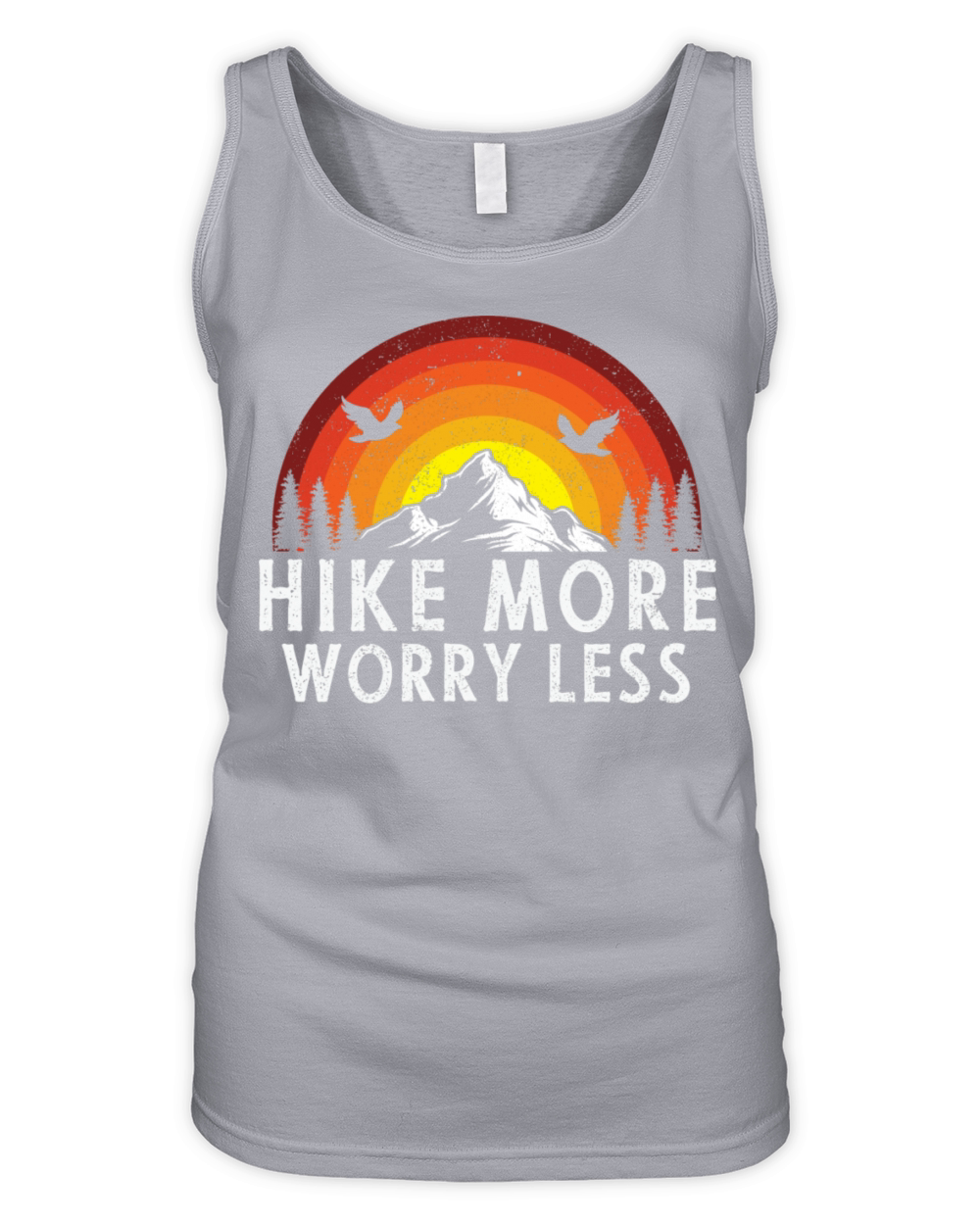 Hike More Worry Less Organic Women's Tank Top