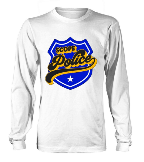 Project Management Scope Police Loves Team Manager Long sleeved Unisex