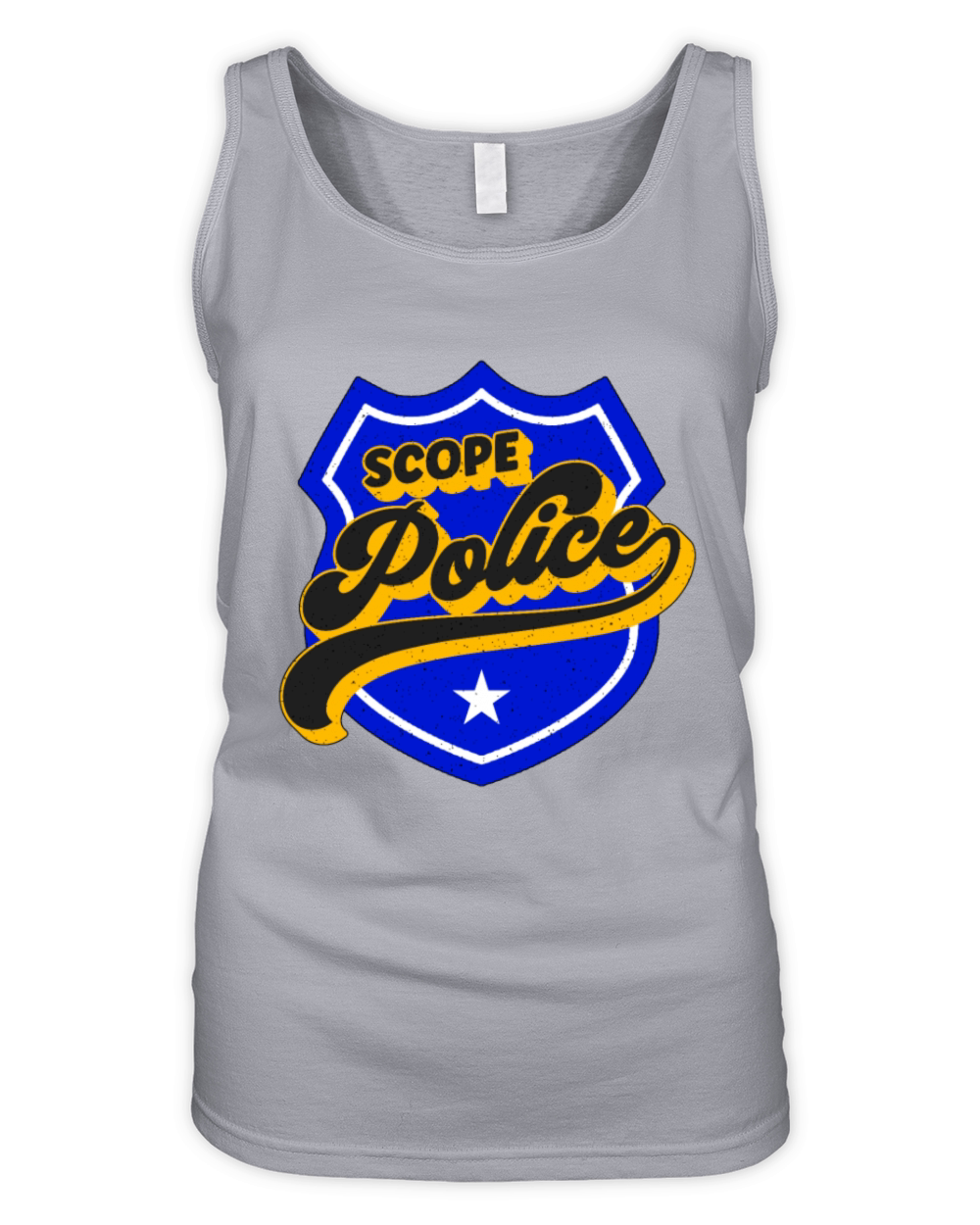Project Management Scope Police Loves Team Manager Organic Women's Tank Top