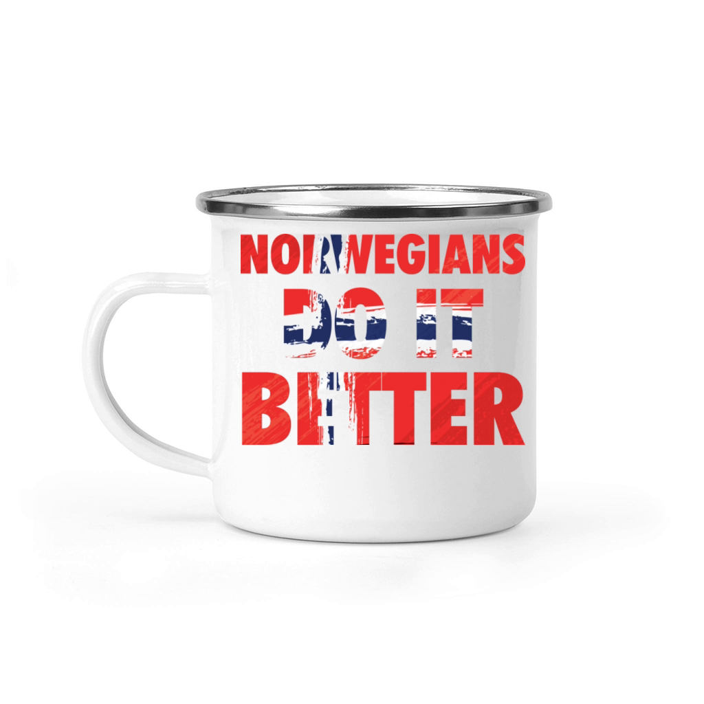 Norwegians Do It Better Camping Mug