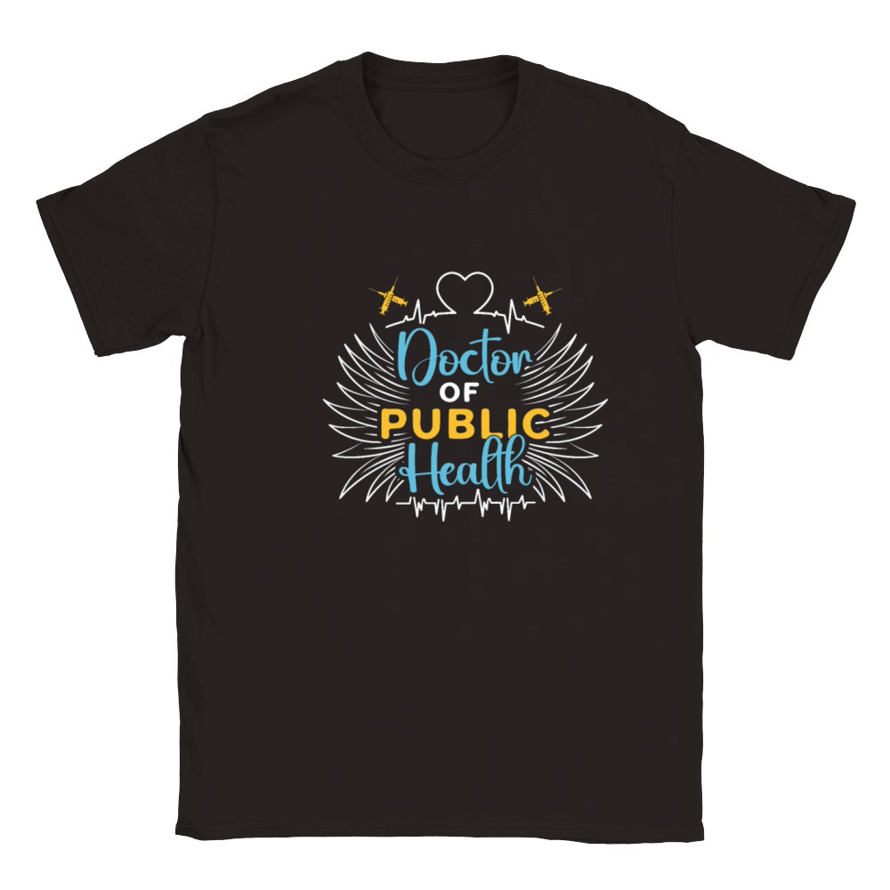 Public Health Worker Doctor Of Public Health Care Classic Kids Crewneck T-shirt
