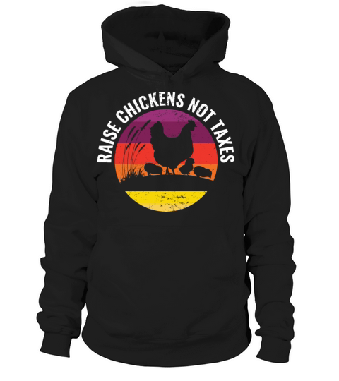 Support Ranch Homestead Farming Raise Chickens Hoodie Unisex