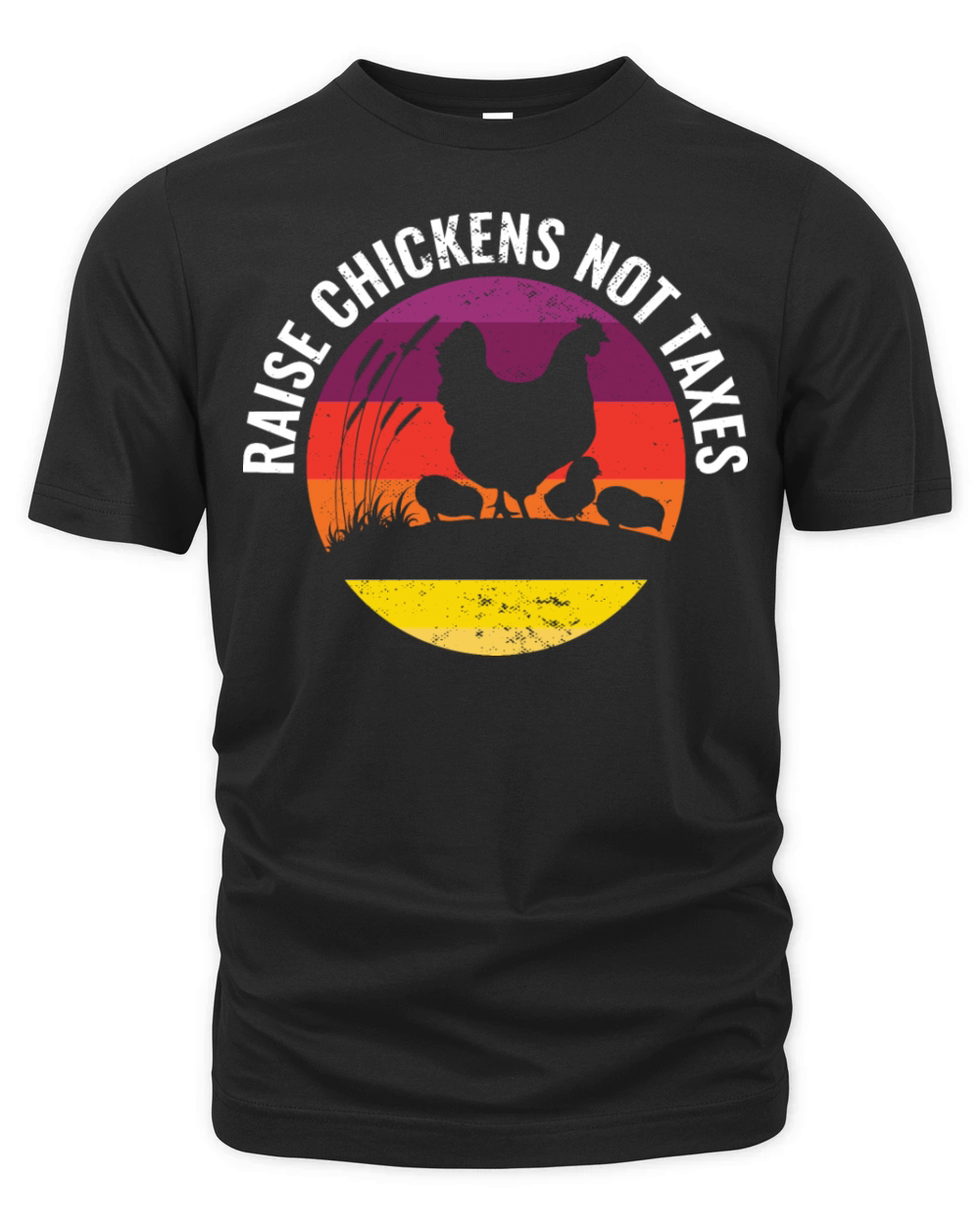 Support Ranch Homestead Farming Raise Chickens Organic Unisex T-shirt