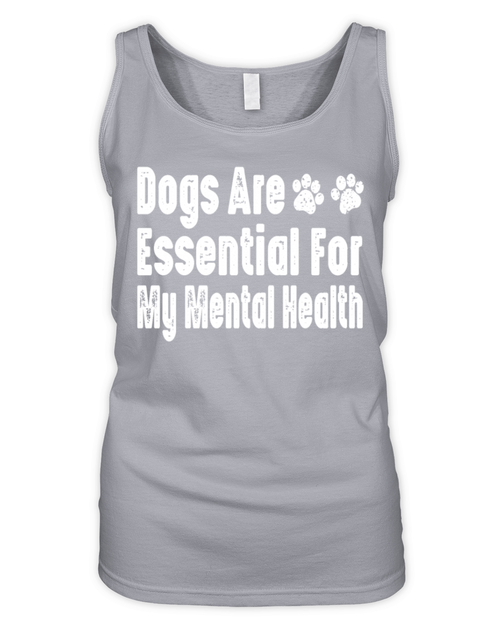 Dogs Are Essential For My Mental Health Organic Women's Tank Top