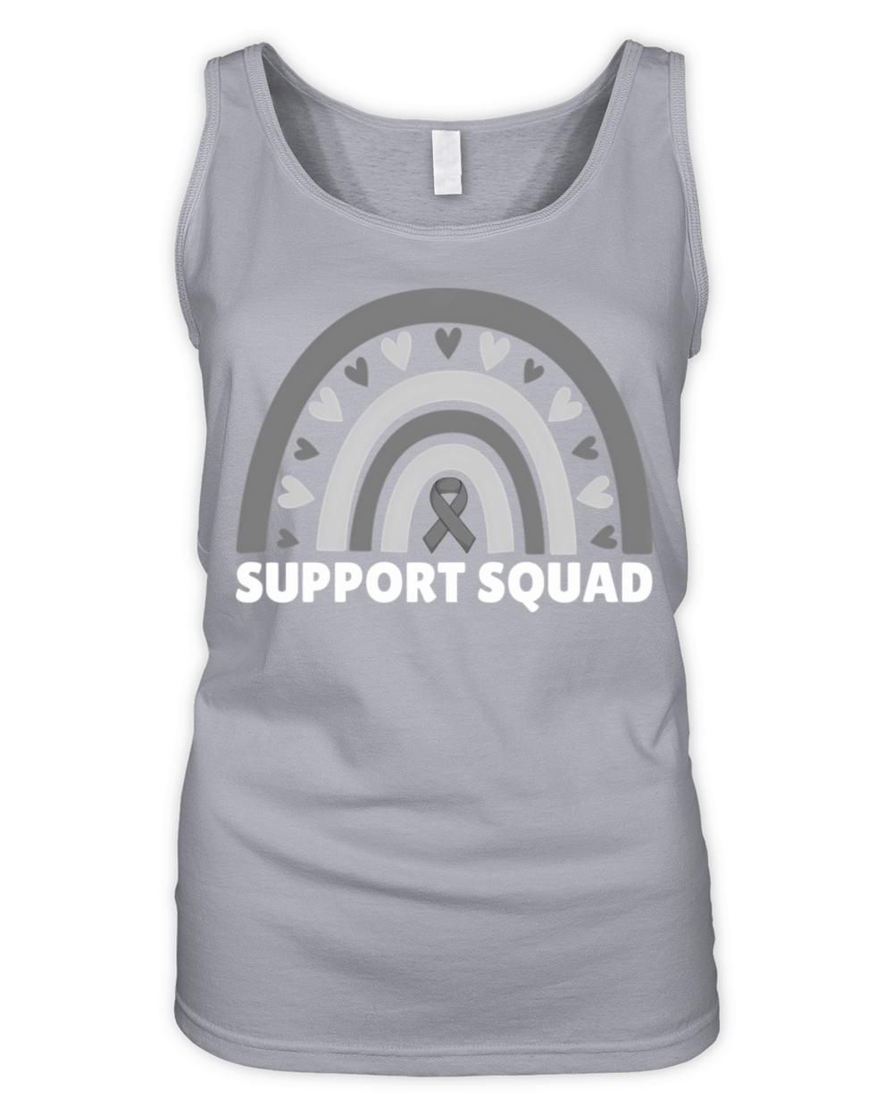Support Squad Brain Cancer Brain Tumor Awareness R Organic Women's Tank Top