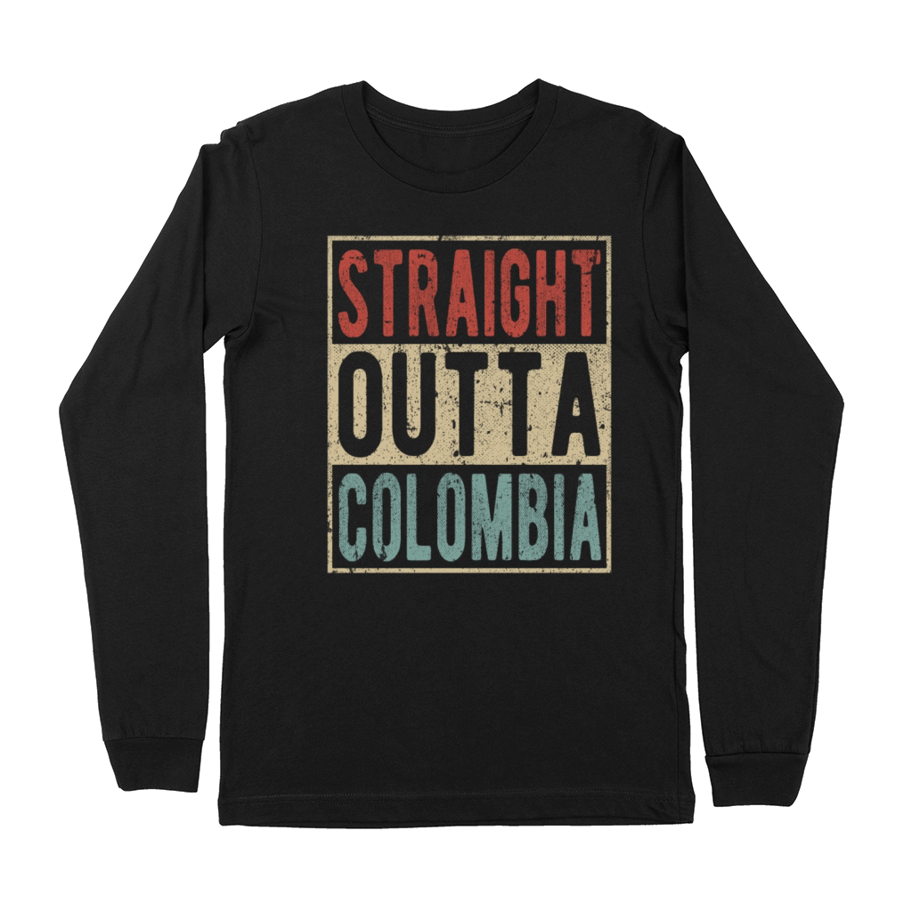 Straight outta Colombia Premium Long Sleeve