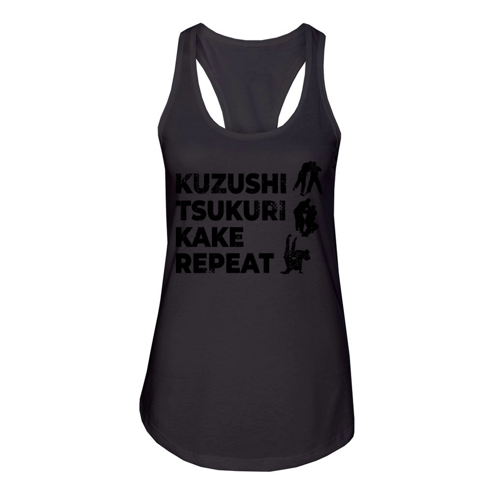 Judo Saying Women's Racerback Tank