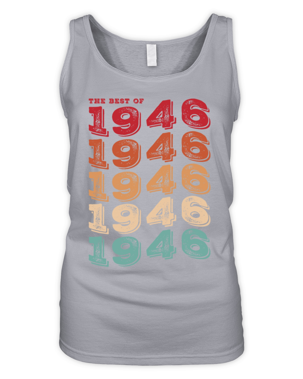 Vintage 1946 Gifts Legend for 77 Years Old - 77th Organic Women's Tank Top