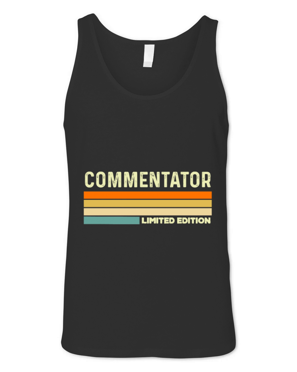 Commentator Limited edition Unisex Jersey Tank