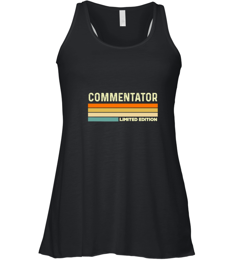 Commentator Limited edition Women's Flowy Tank Top