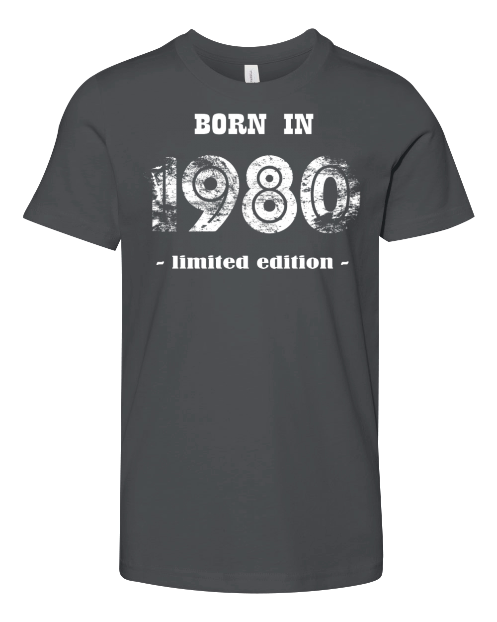 BORN IN 1980 - limited edition Youth Unisex Jersey Tee